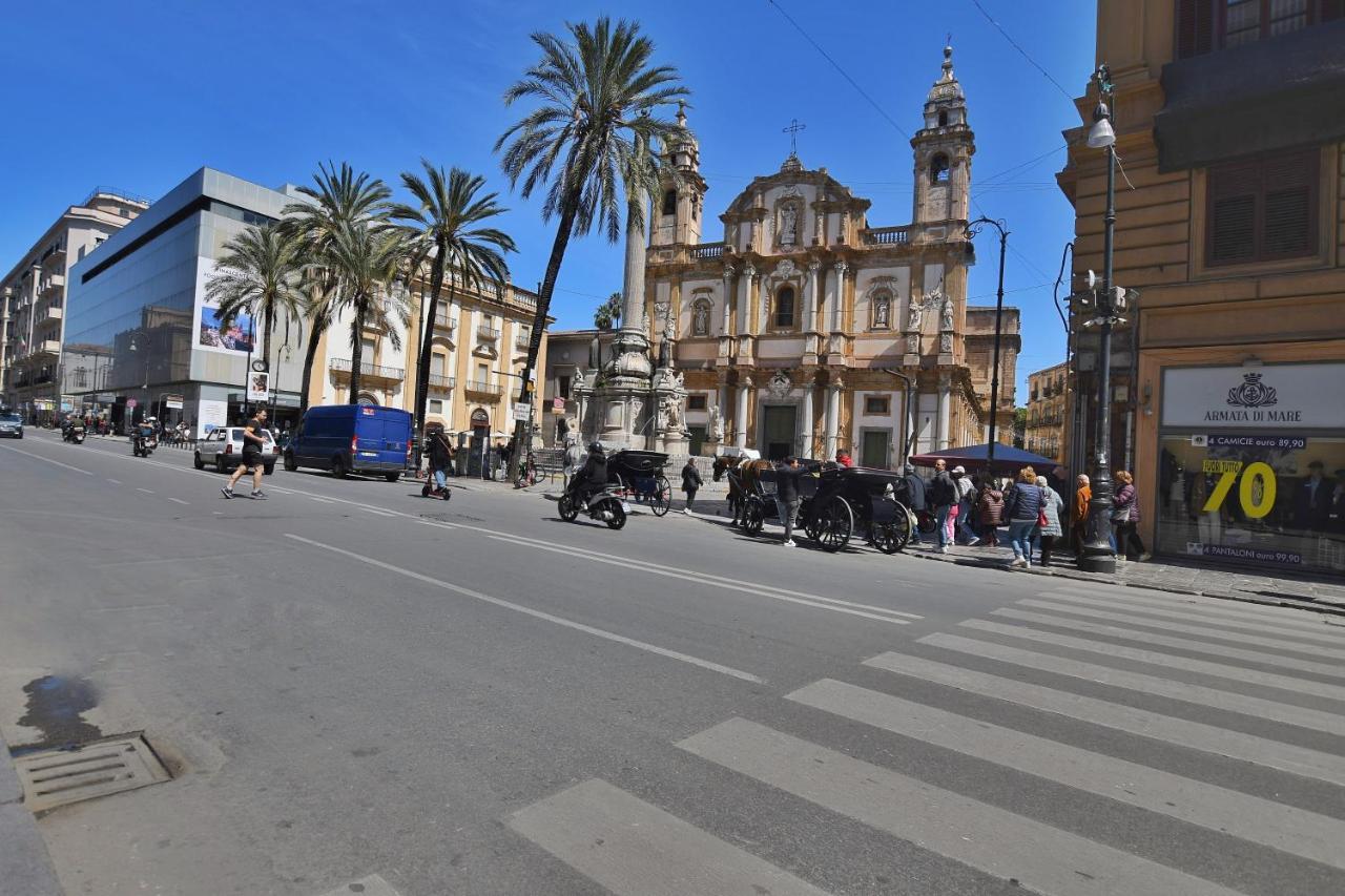 San Basilio'S Home Historical Center Palermo Eksteriør bilde